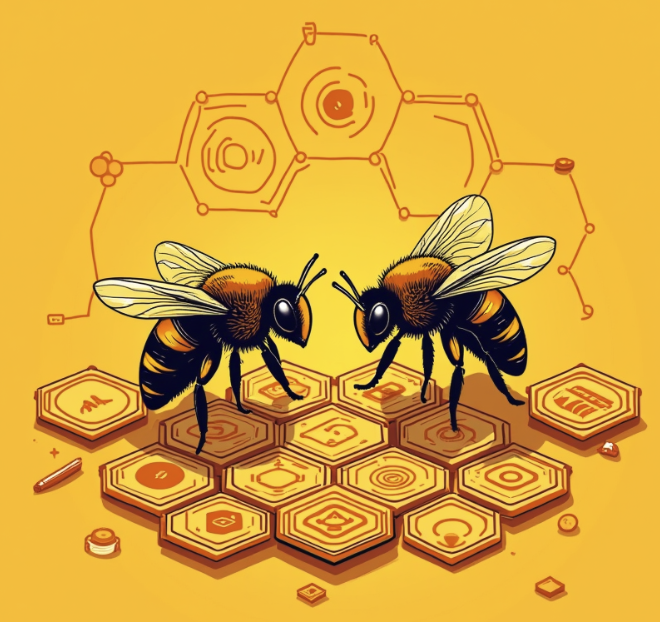 Bee Agents Collaboration